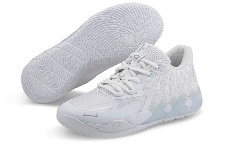 PUMA MB.01 Low LaMelo Ball 'Team Colors - Triple White' 376941-04