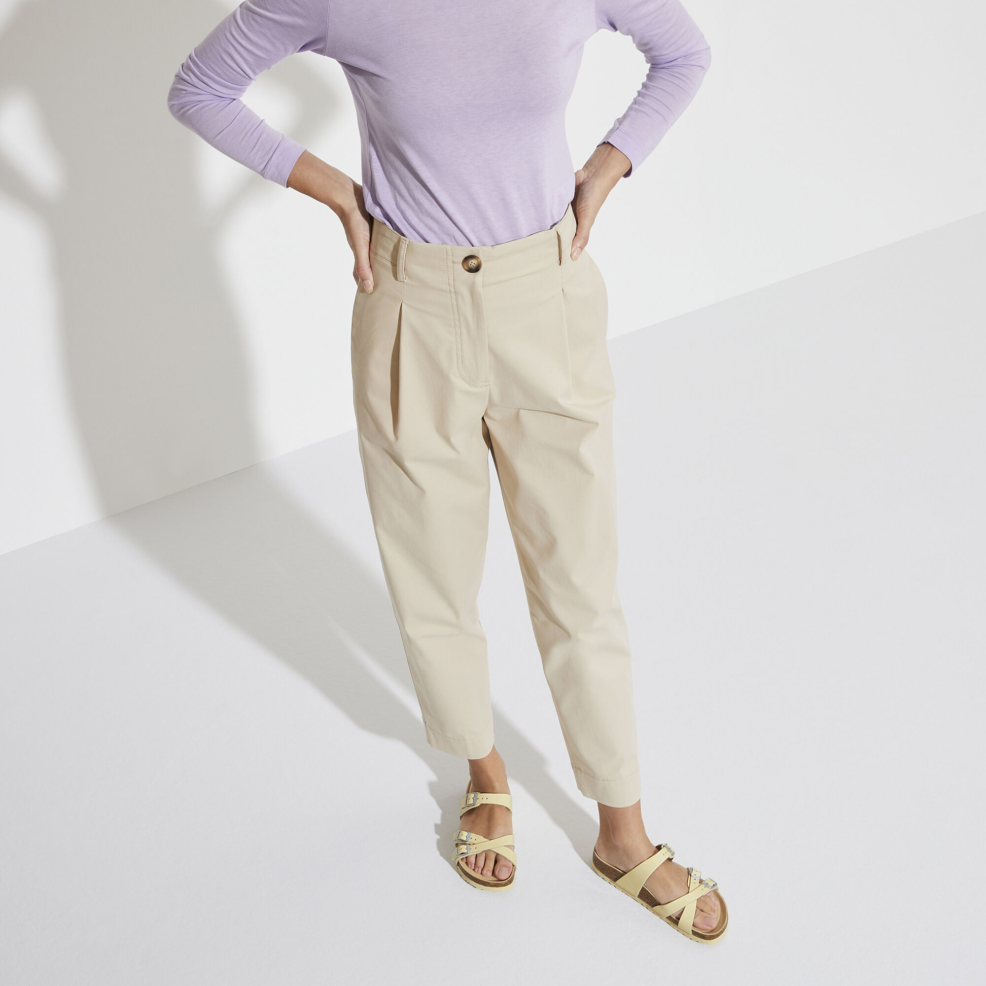 Franca Natural Leather Patent - High Shine Butter