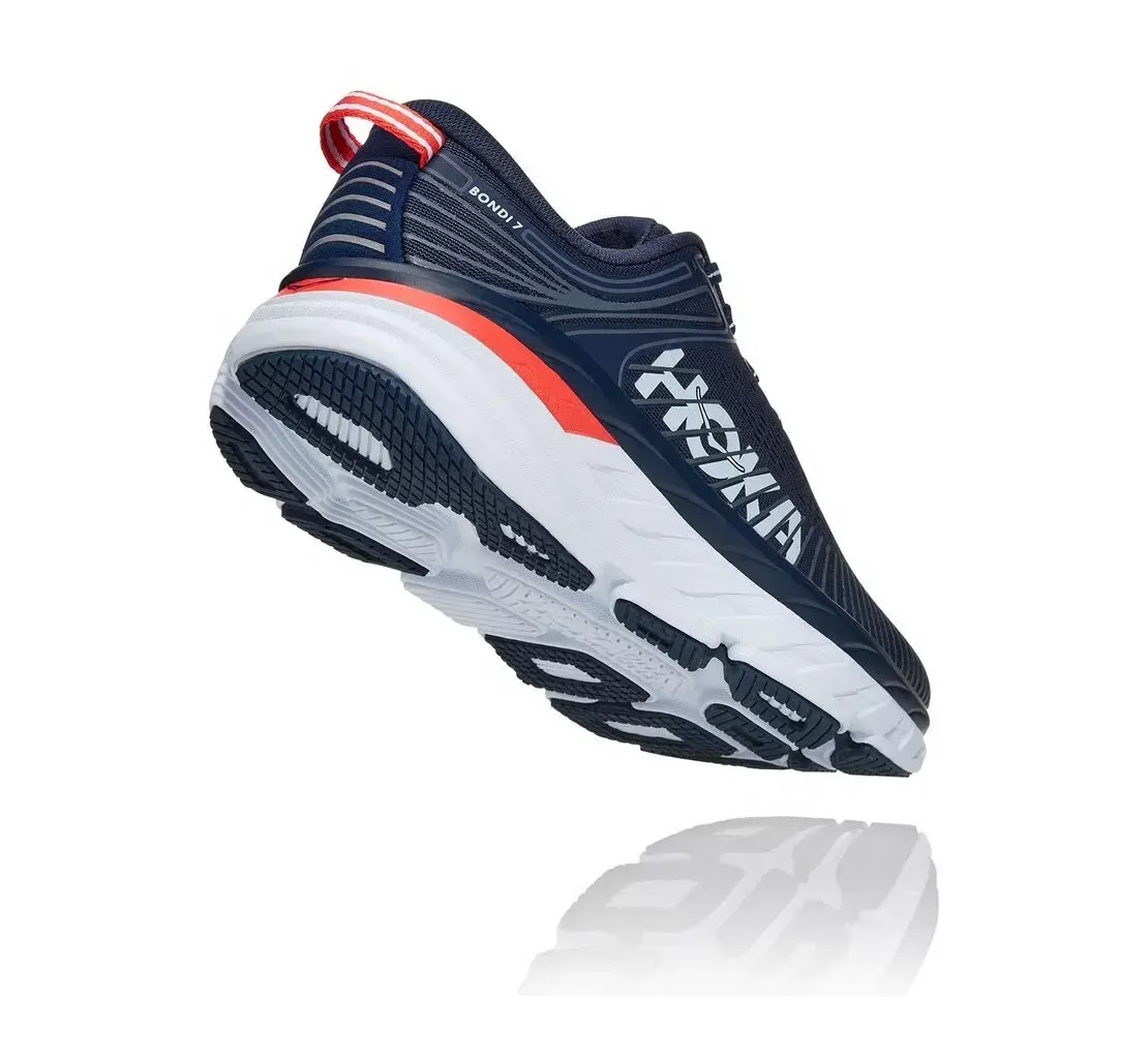 Hoka One One Women's Bondi 7 BLACK IRIS / BALLAD BLUE