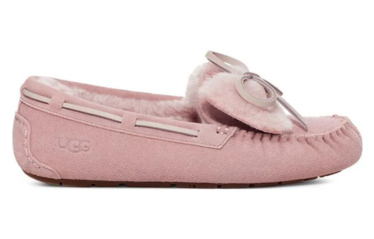 (WMNS) UGG Dakota Double Bow 'Rose Grey' 1118913-RSGRY