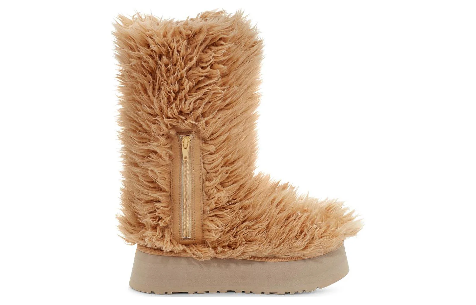(WMNS) UGG Sustainable Fluff Momma Tall Boot 'Oat' 1130771-OATT