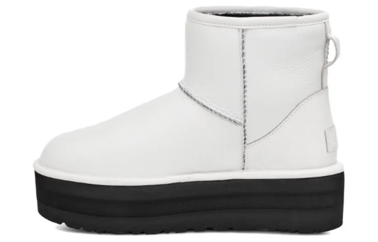 (WMNS) UGG Classic Mini Platform Matte Boot 'Ultra Matte White' 1130611-UMWH