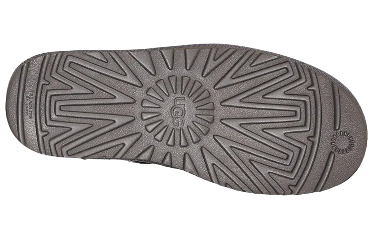 UGG Tasman Slip On Gray Slippers 1103900-DGRY