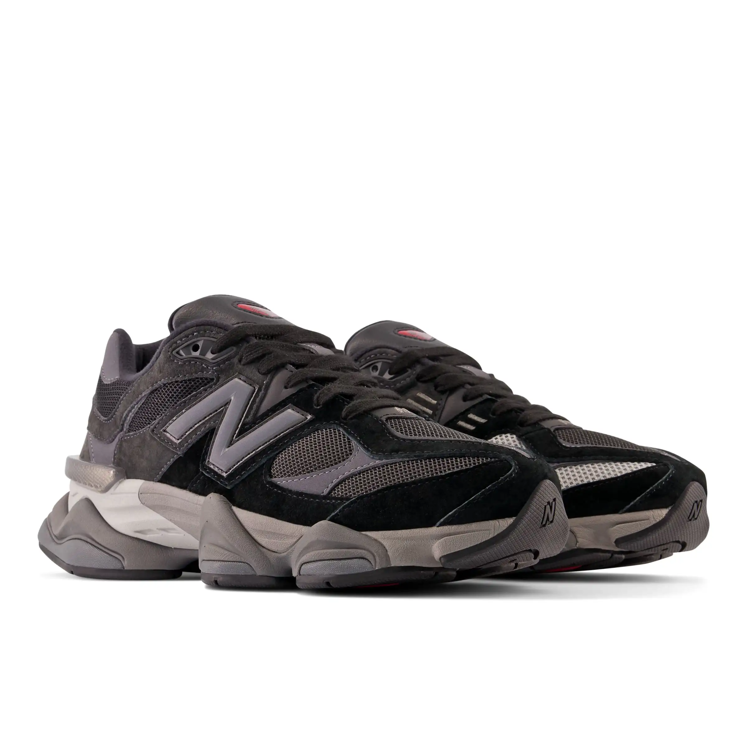 New Balance 9060 - Black with Castlerock and Rain Cloud