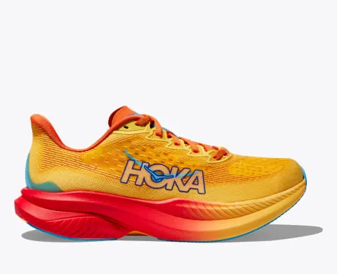 Hoka One One Women's Mach 6 Poppy/Squash