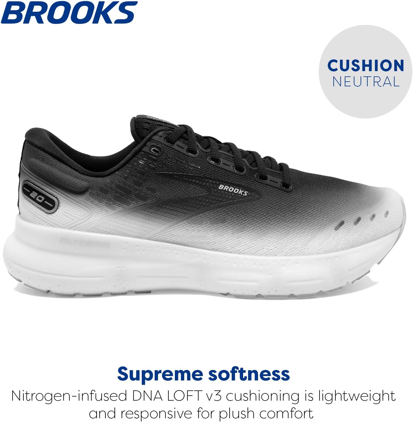 Brooks Women's Glycerin 20 Neutral Running Shoe