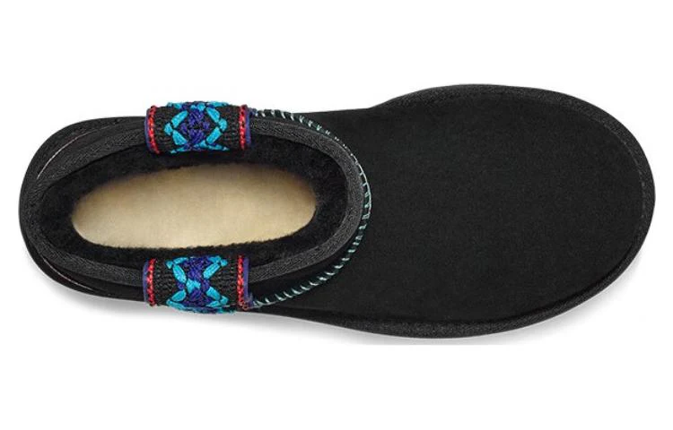 (WMNS) UGG Classic Ultra Mini Braid Plat 'Black' 1138491-BLK