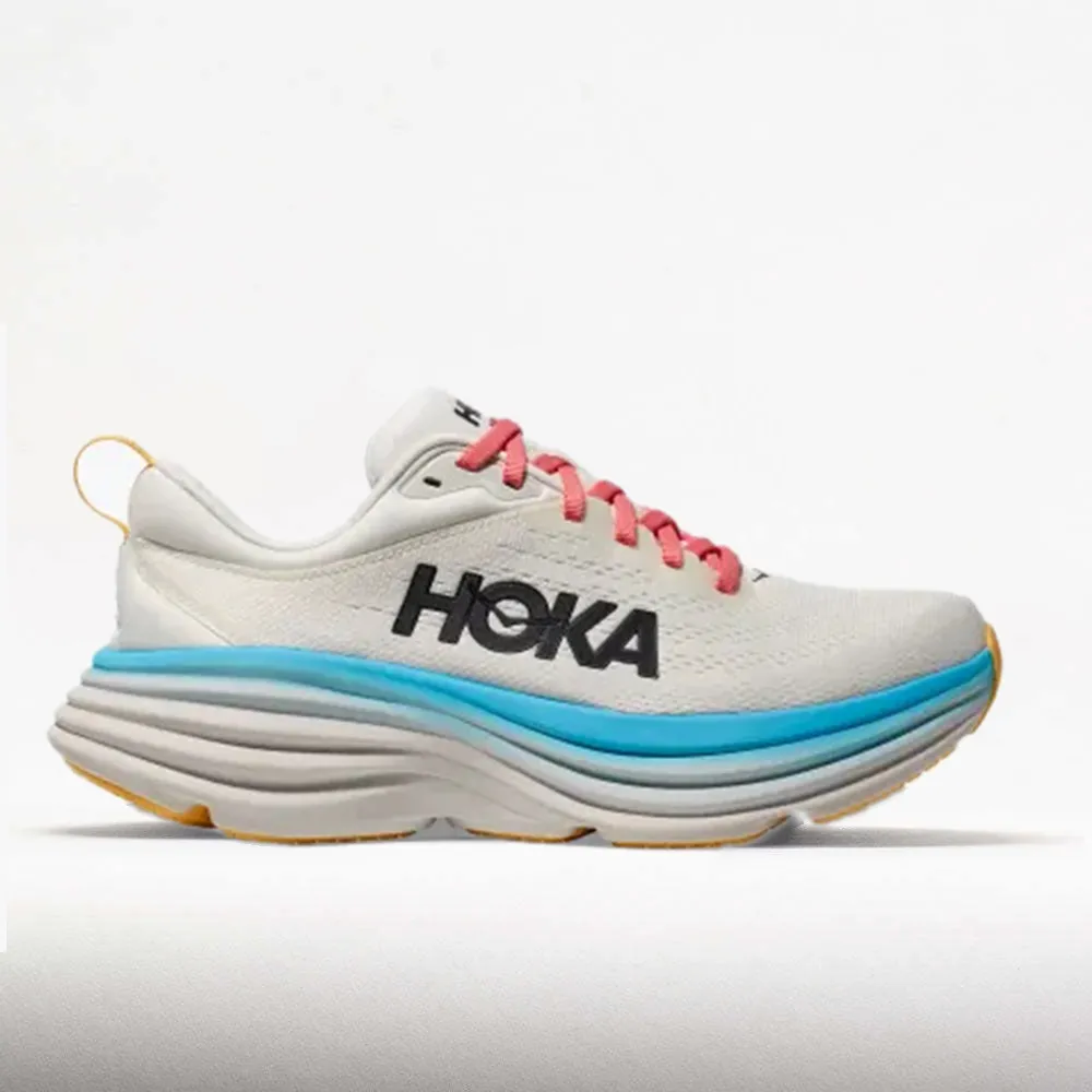 Hoka One One Bondi  8 Women's Blanc De Blanc / Swim Day