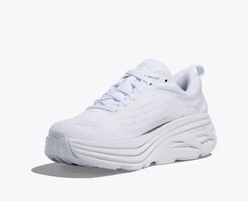 Hoka One One Bondi  8 Women's White / White