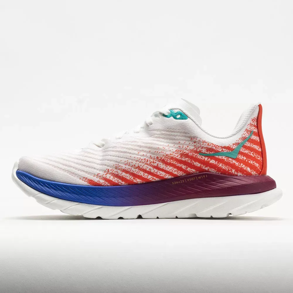 Hoka One One Mach 5 Women's White/Flame