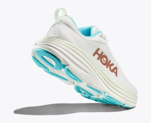 Hoka One One Bondi  8 Women's Frost / Rose Gold