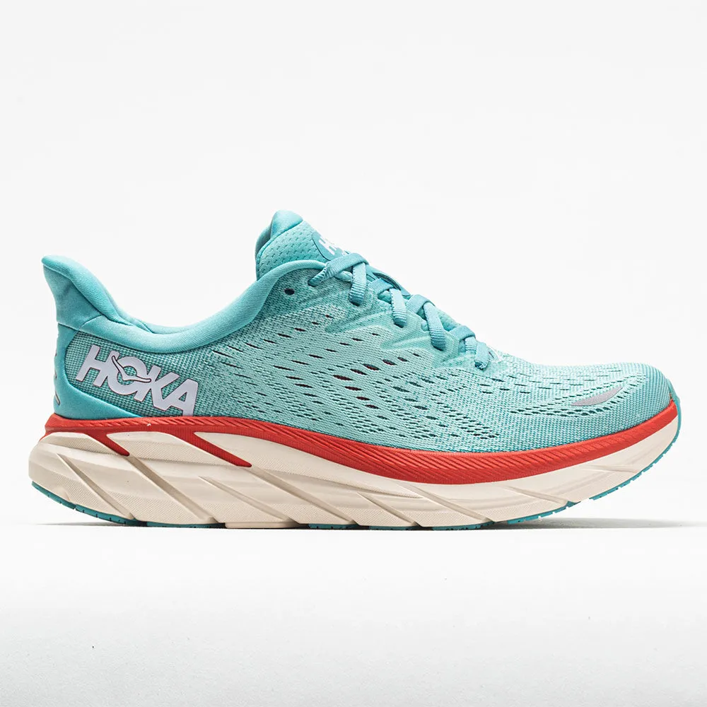 Hoka One One One One Clifton 8 Women's Aquarelle/Eggshell Blue