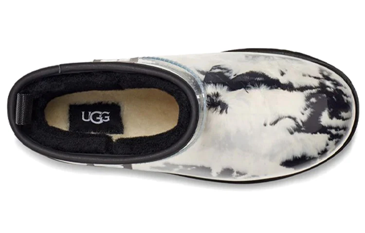 (WMNS) UGG Classic Clear Mini Marble LOGO 1120778-BLK