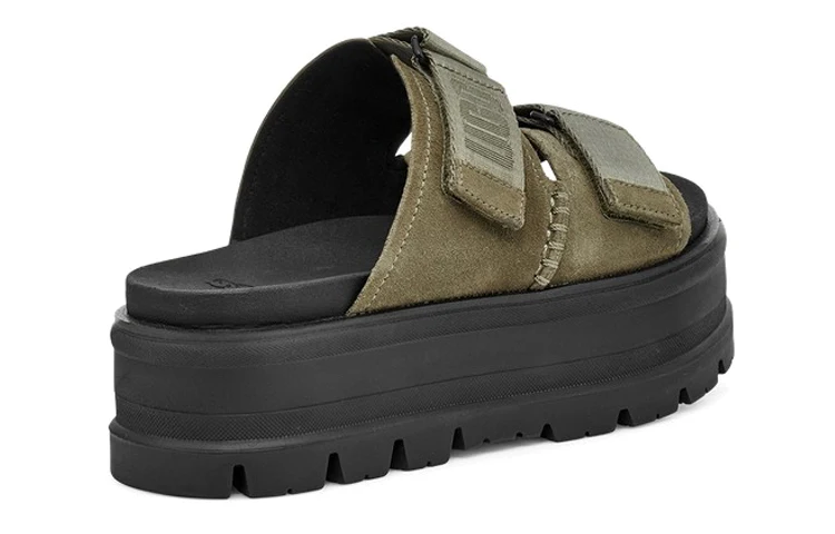 (WMNS) UGG Clem Outdoor Thick Sole Fashion Sandals 'Brown' 1118771-BOSD