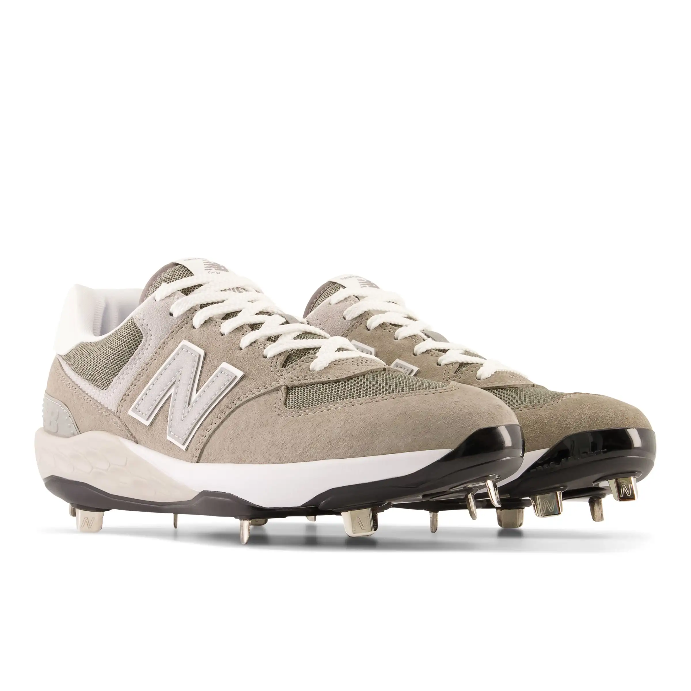 Fresh Foam X 574 Cleat - Shark Skin with Cement and Cool Gray