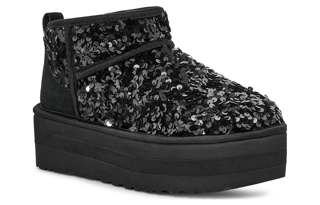(WMNS) UGG Ultra Mini Chunky Sequin 1135060-BLK