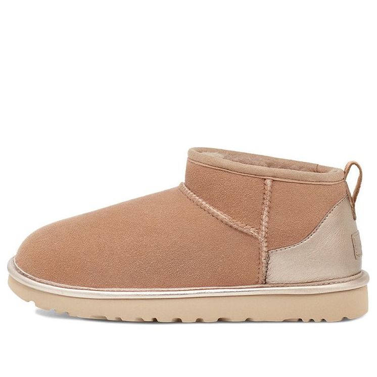 (WMNS) UGG Classic Ultra Mini Shine 'Beech Wood' 1123634-BCHW