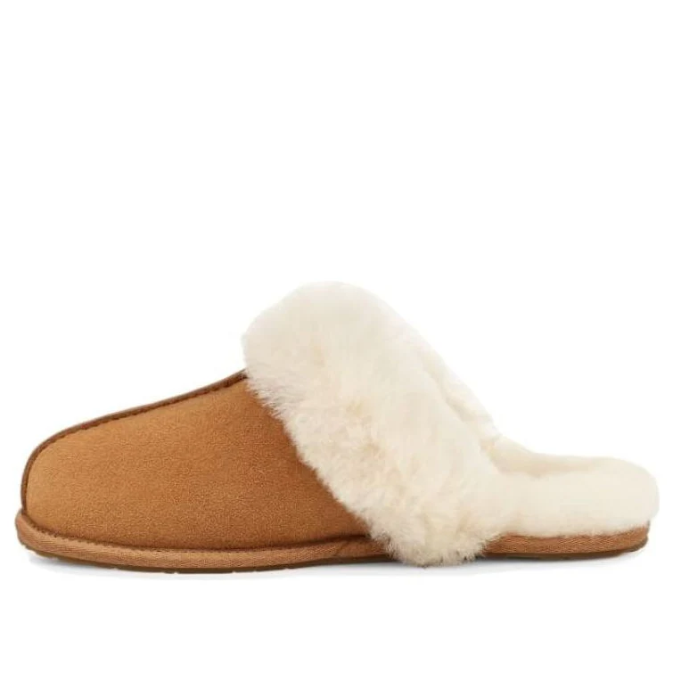 (WMNS) UGG Scuffette II Regenerate Slipper 'Chestnut' 1143953-CHE