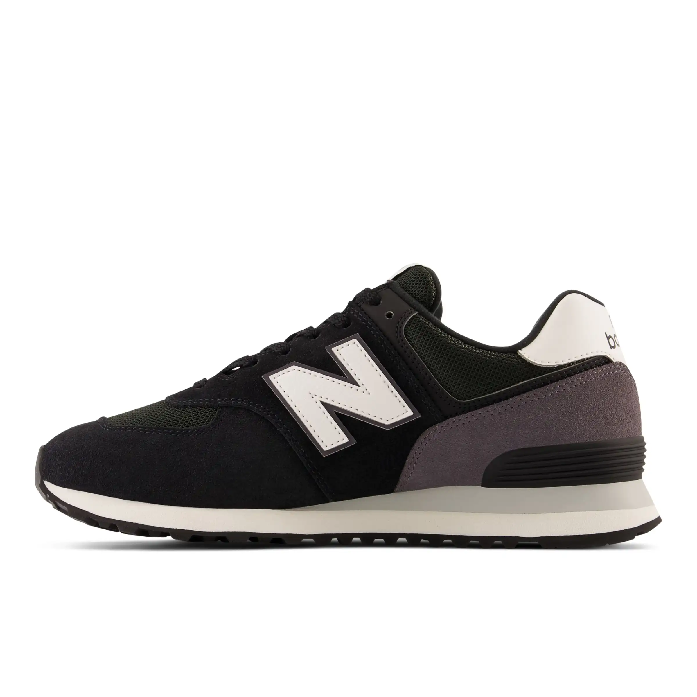 574 - Black with White