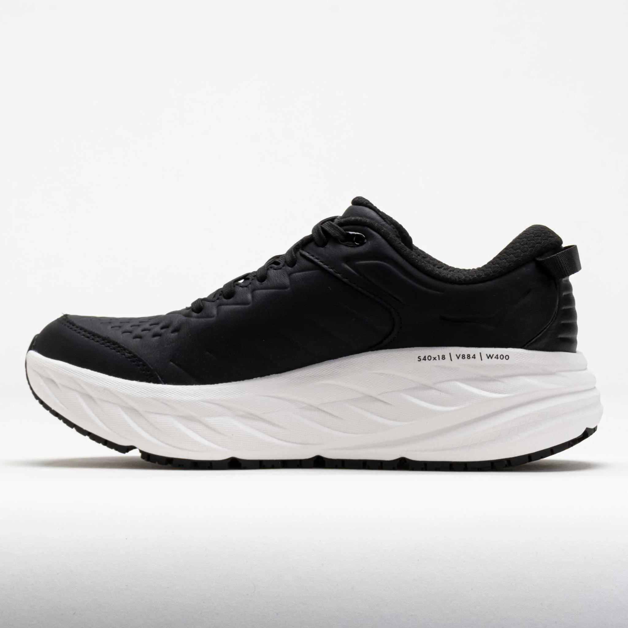 HOKA Bondi SR Men's Carbon Black/White