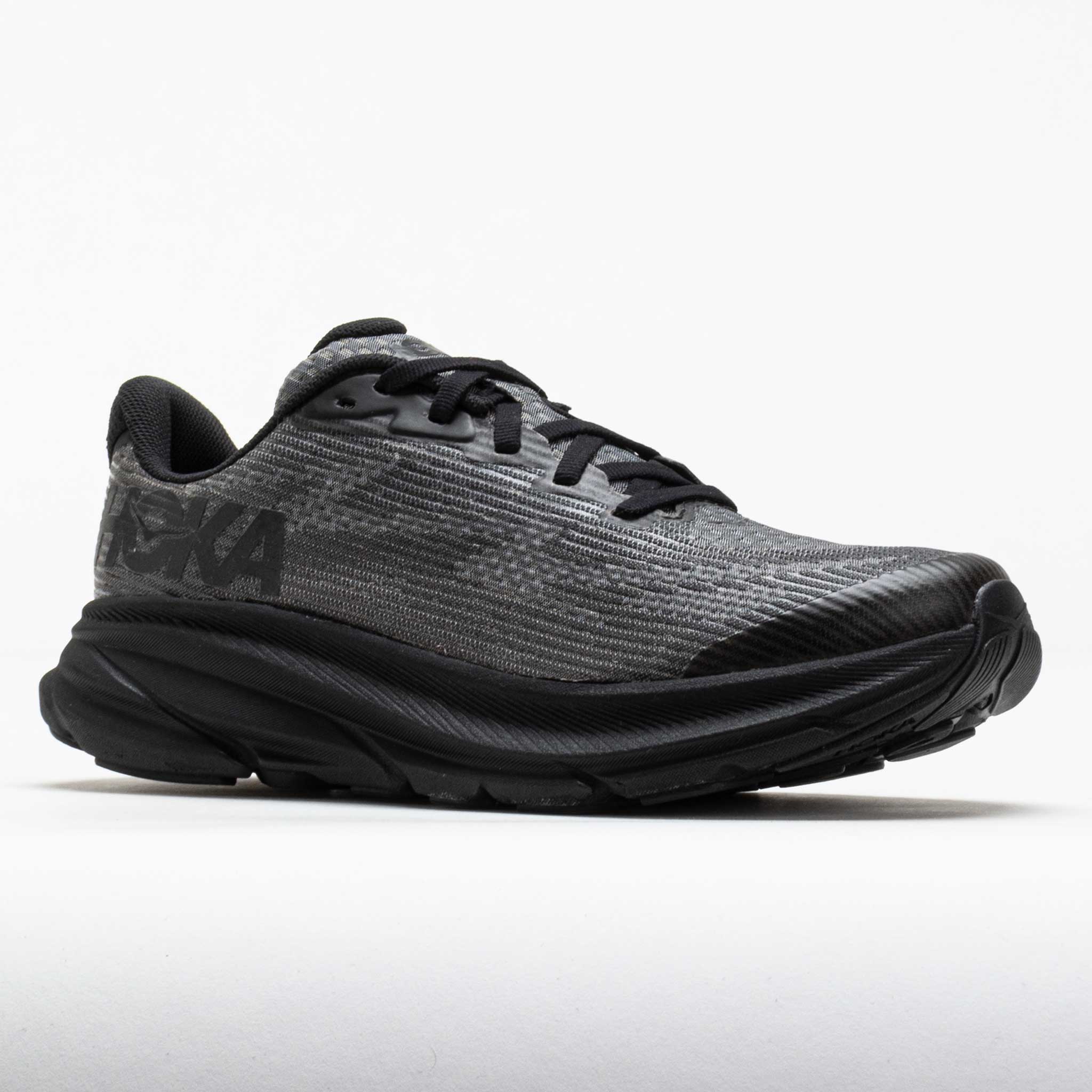 HOKA Clifton 9 Junior Black/Carbon