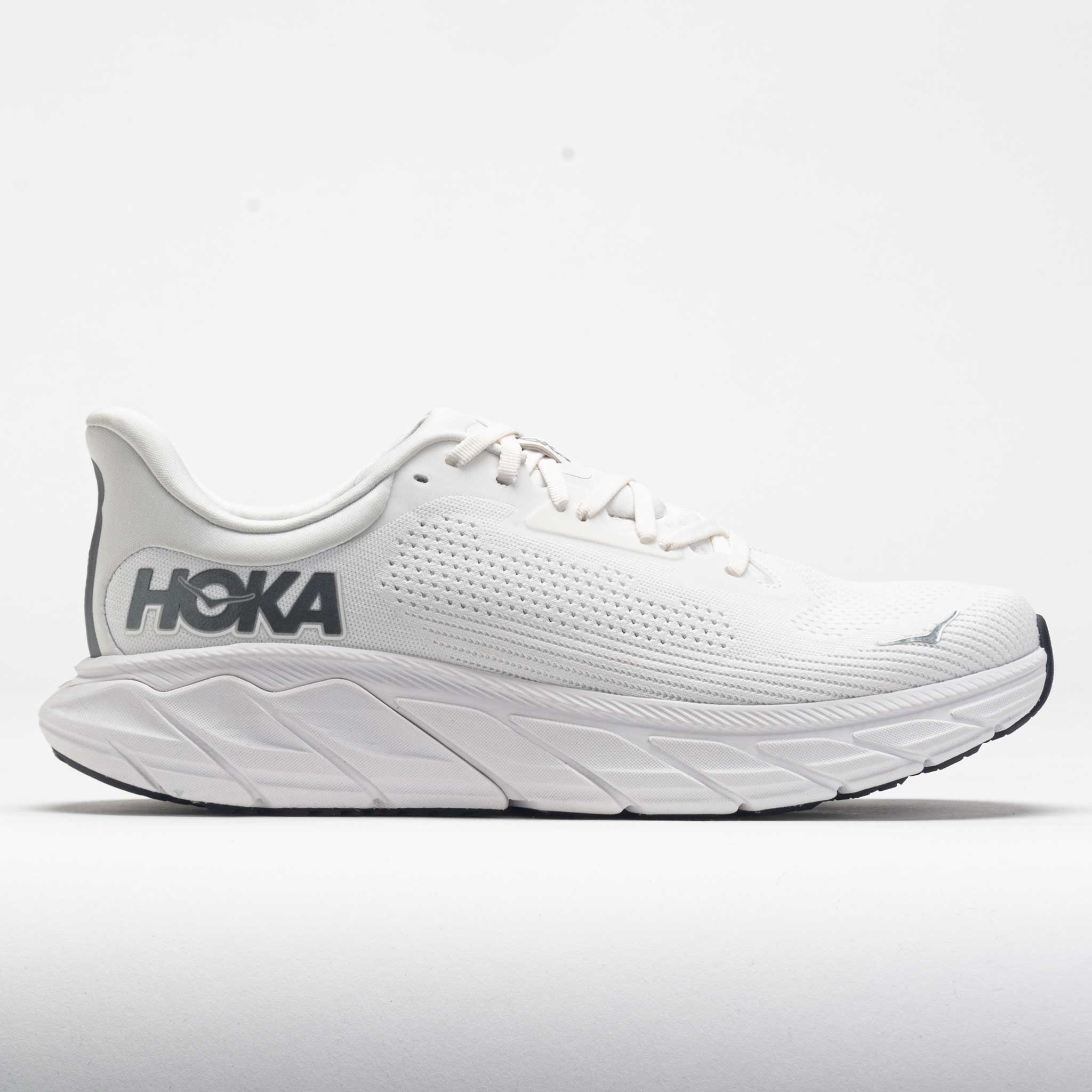 HOKA Arahi 7 Men's Blanc de Blanc/Steel Wool