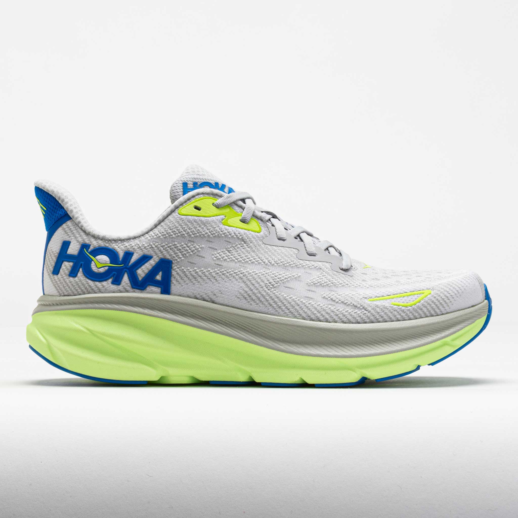 HOKA Clifton 9 Men's Stardust/Electric Cobalt