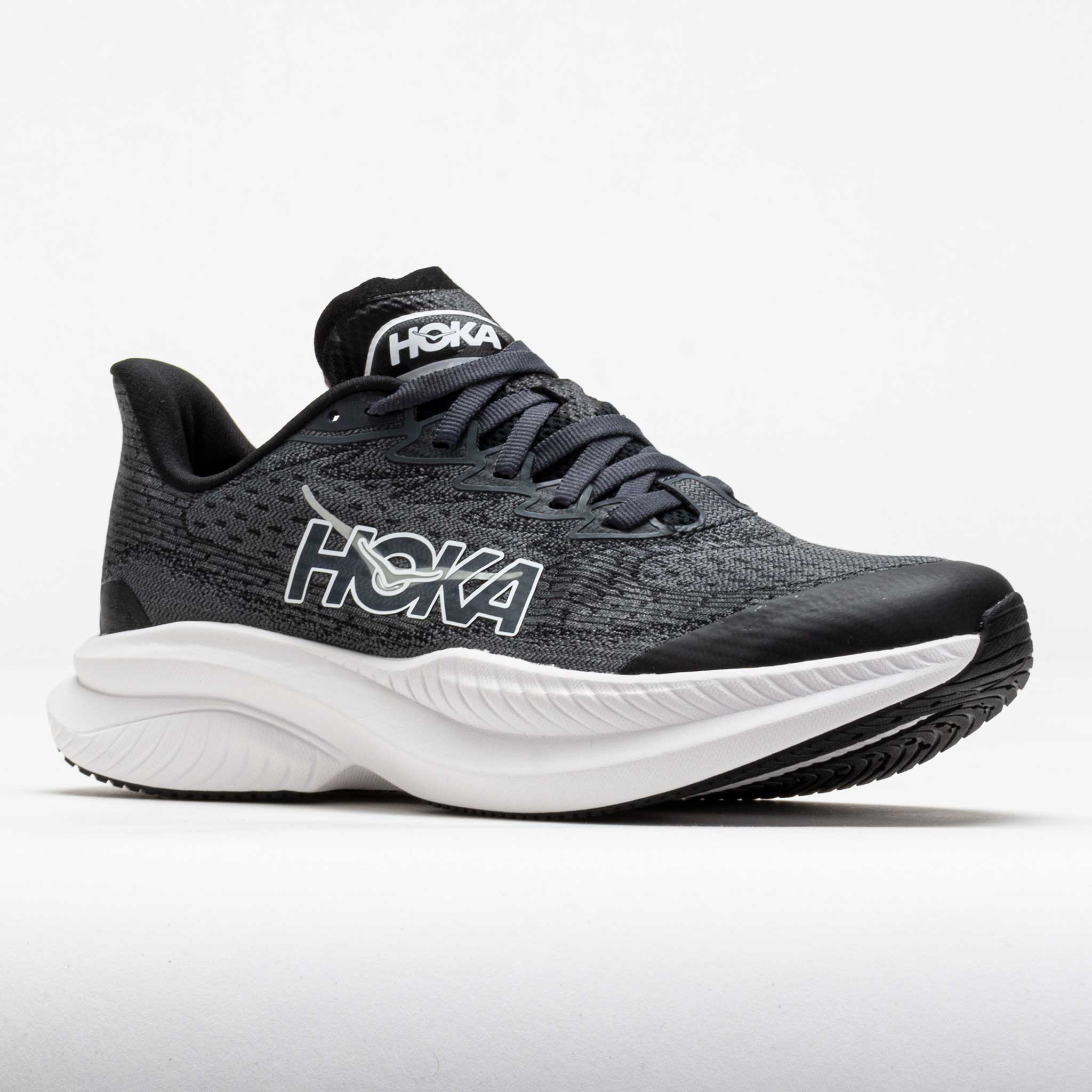 HOKA Mach 6 Junior Black/White