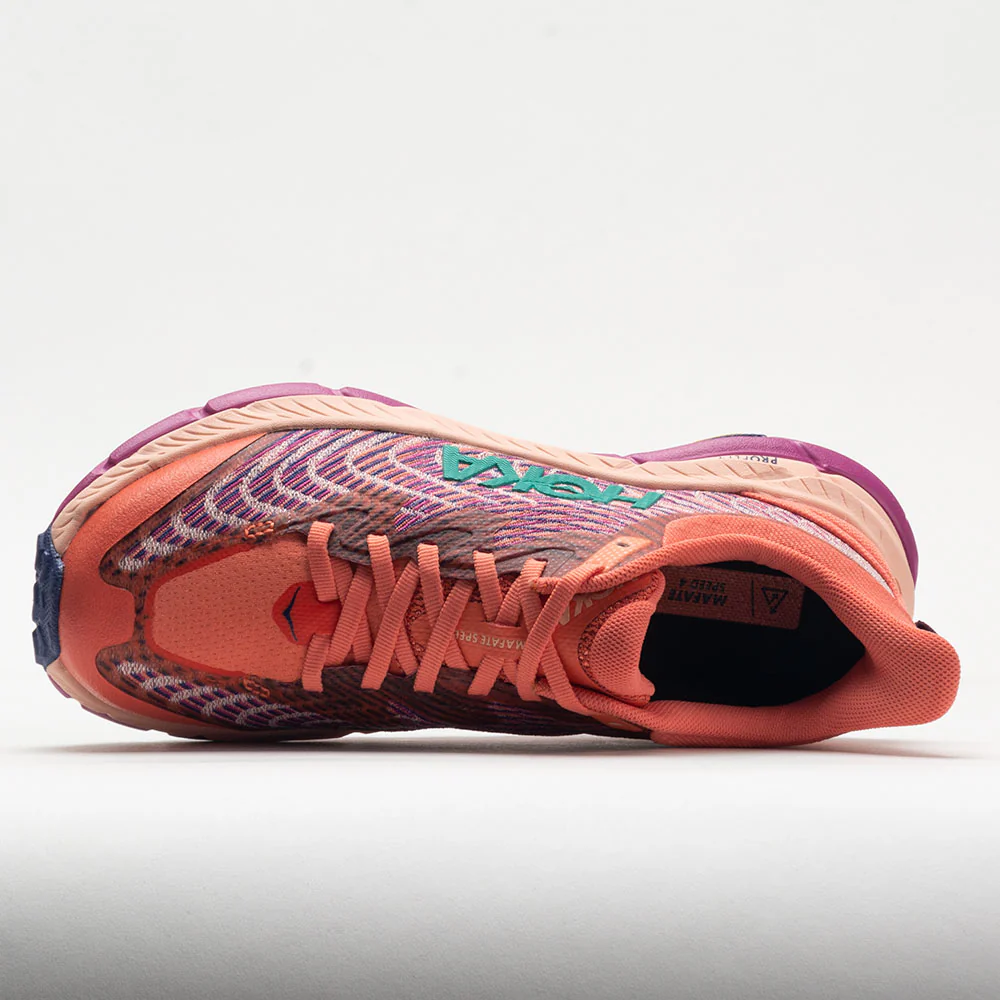 HOKA Mafate Speed 4 Women's Camellia/Peach Parfait