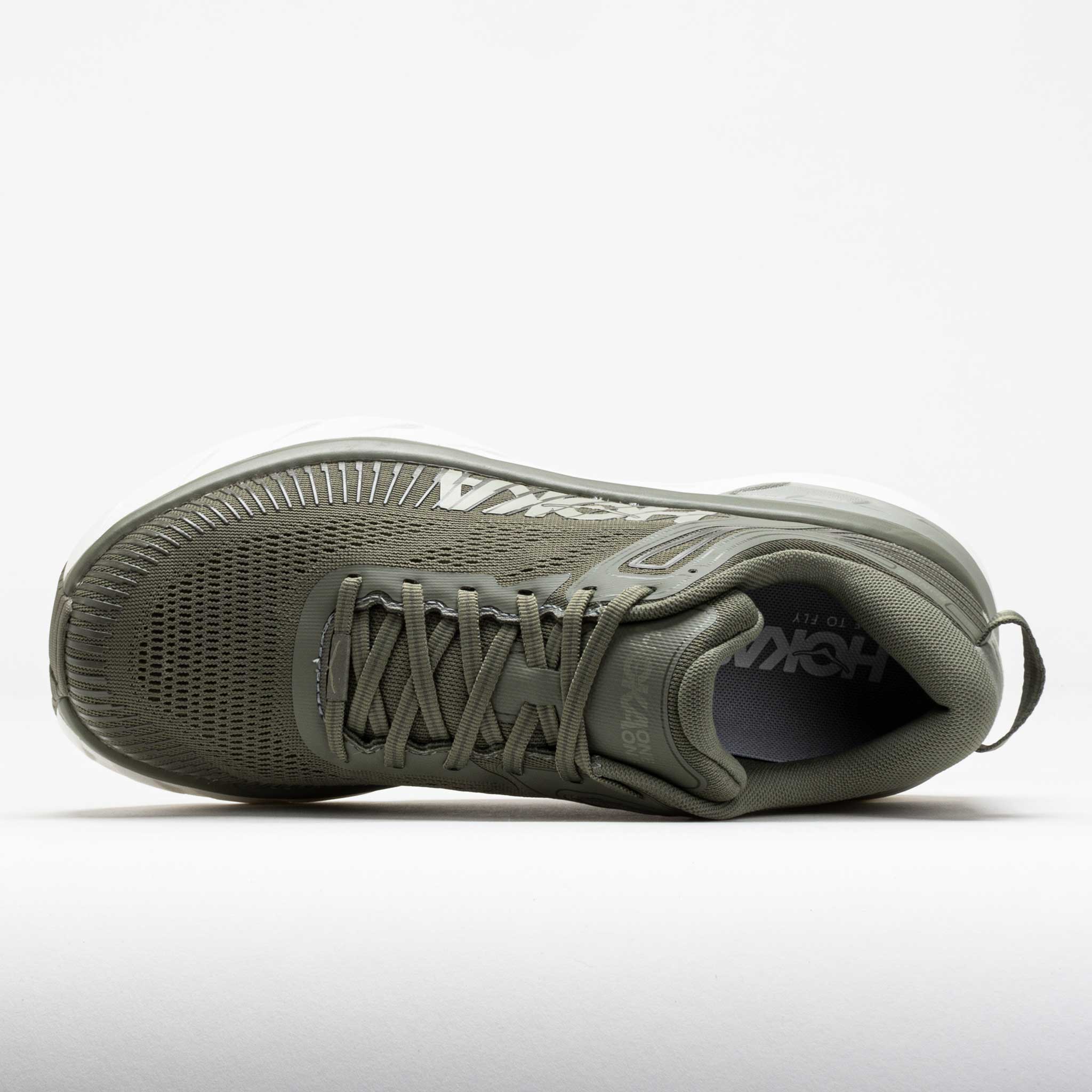 HOKA Bondi 7 Men's Olive Haze/White