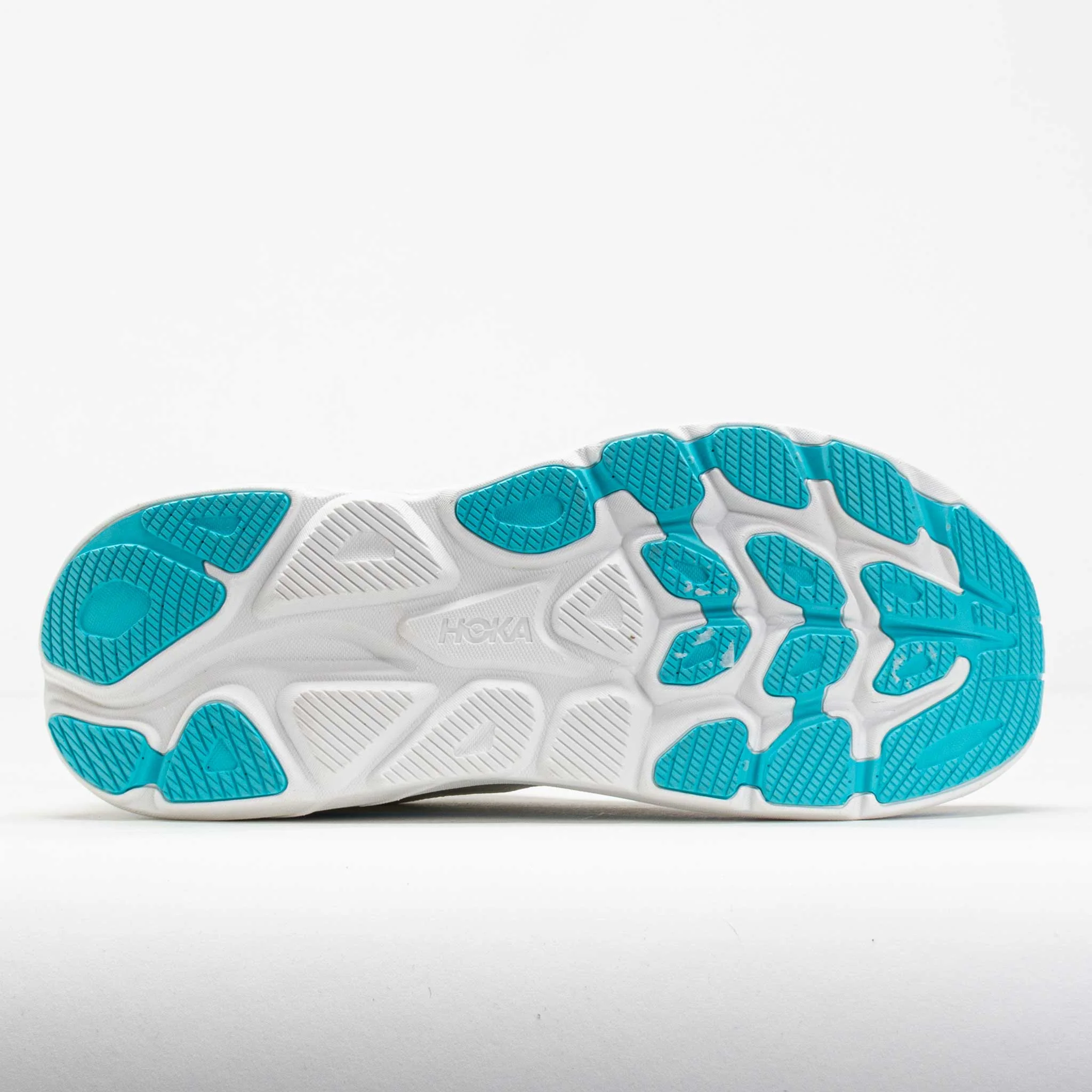 HOKA Clifton 10 Men's White/Skyward Blue