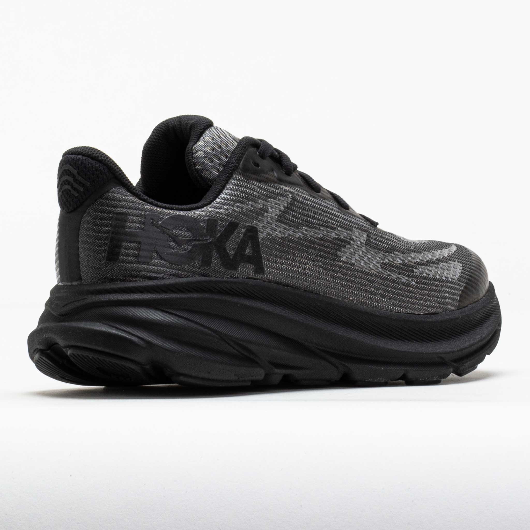HOKA Clifton 9 Junior Black/Carbon