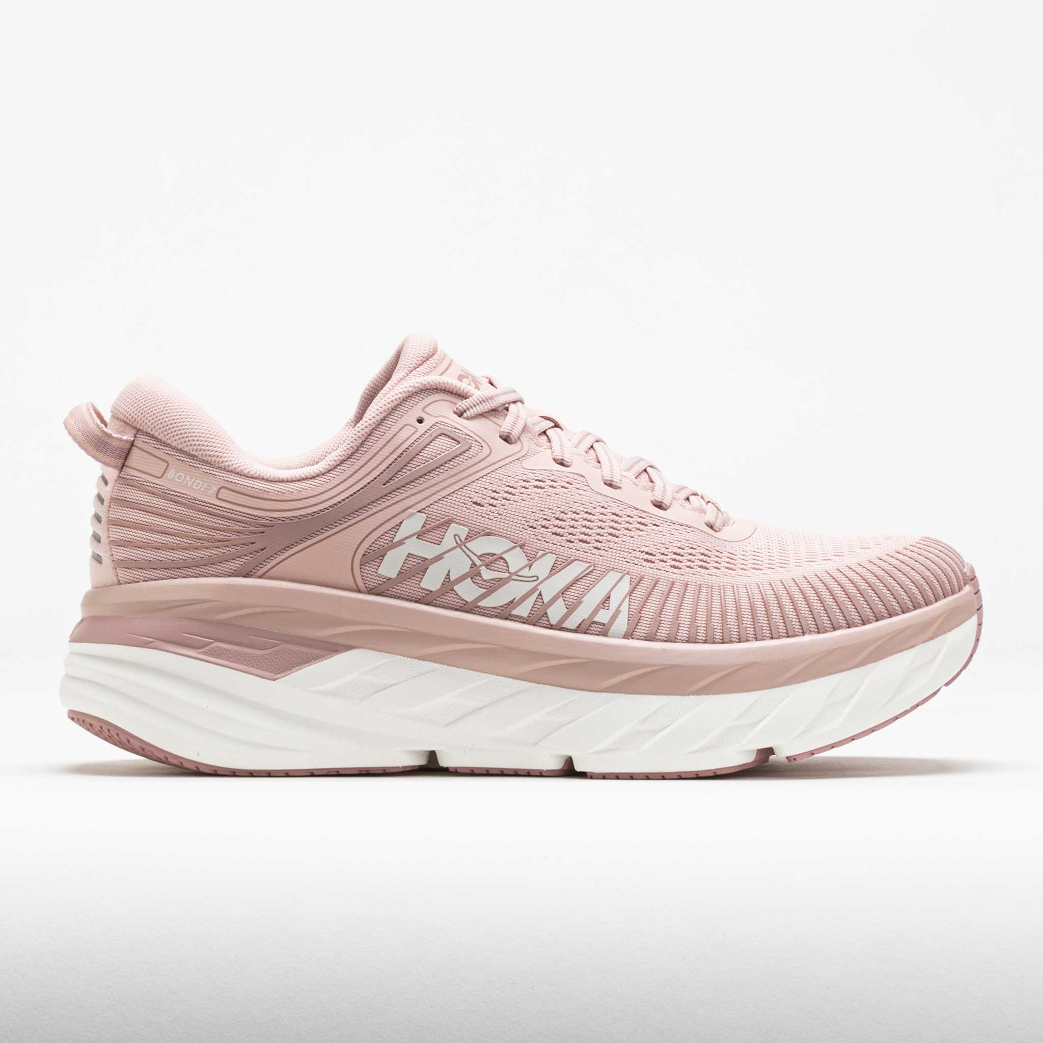 HOKA Bondi 7 Women's Peach Whip/White