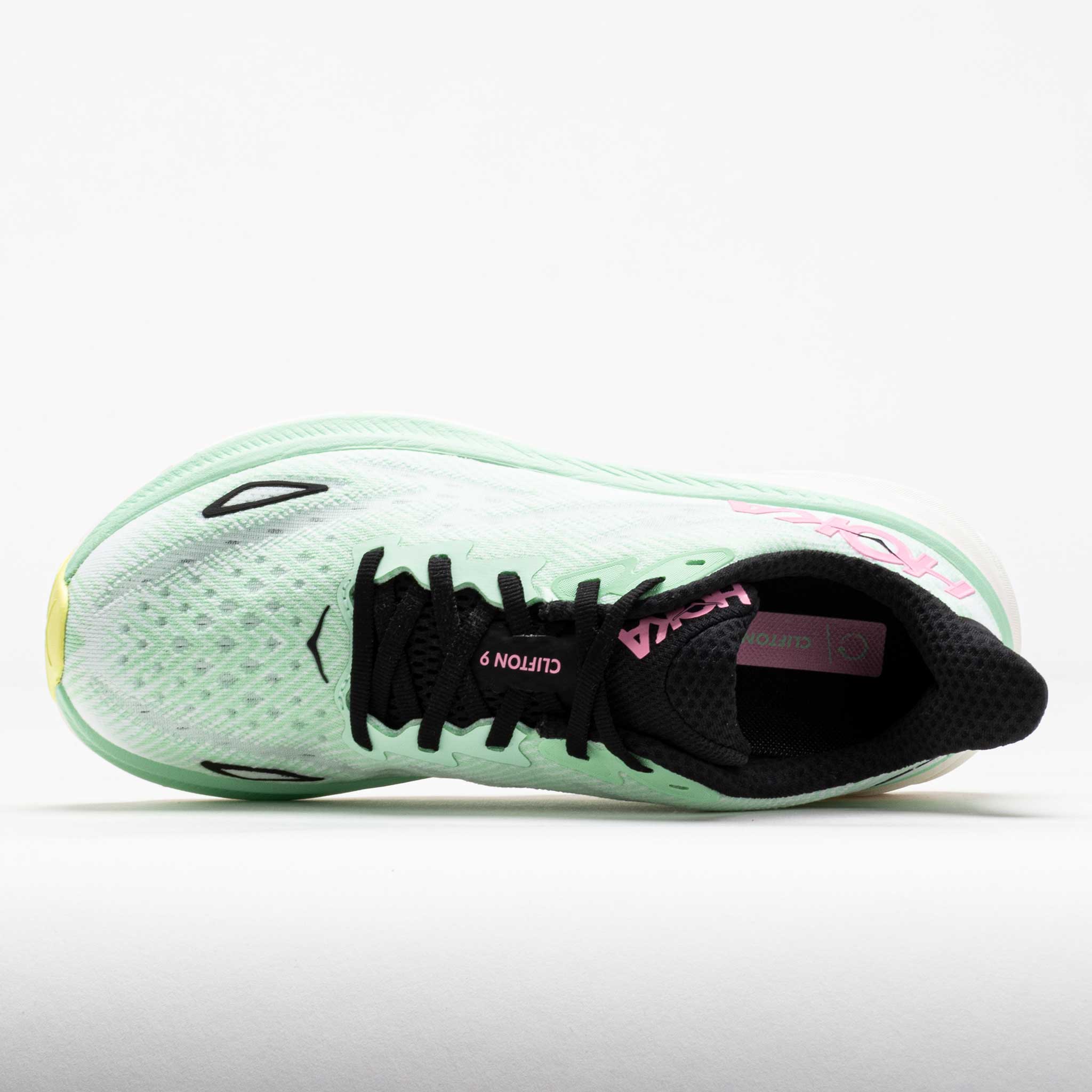 HOKA Clifton 9 Women's Mint Fluorite/Snow Melt