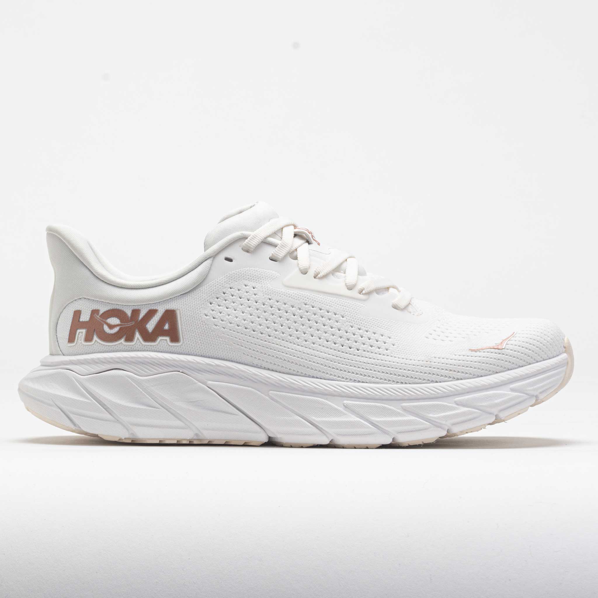 HOKA Arahi 7 Women's Blanc de Blanc/Rose Gold