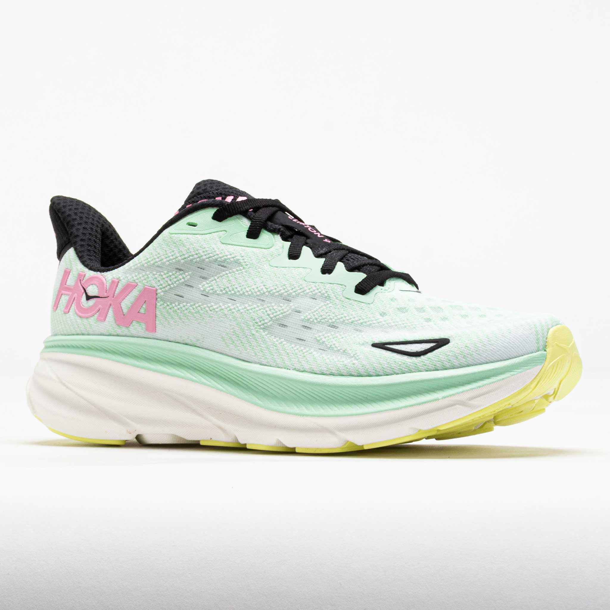 HOKA Clifton 9 Women's Mint Fluorite/Snow Melt