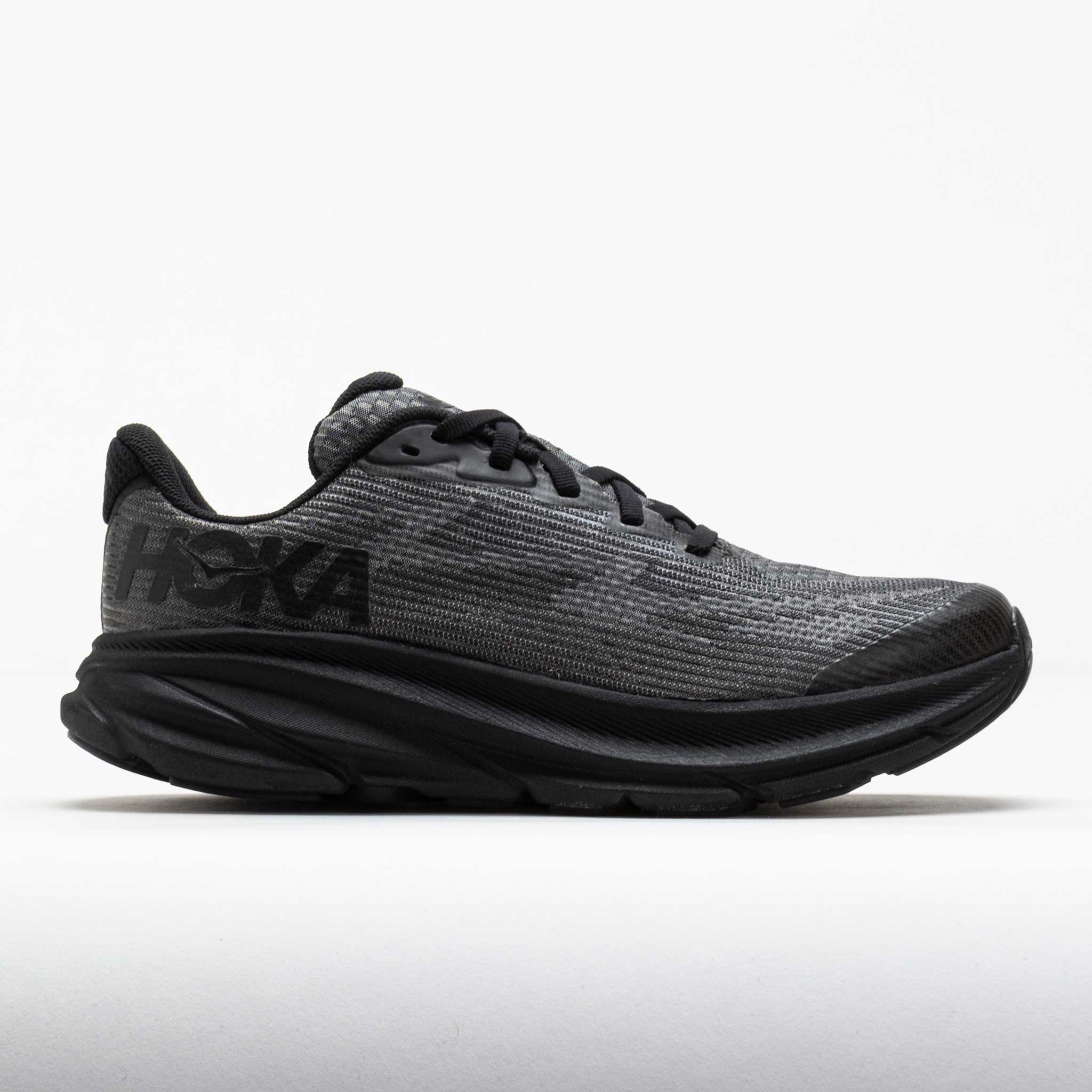 HOKA Clifton 9 Junior Black/Carbon
