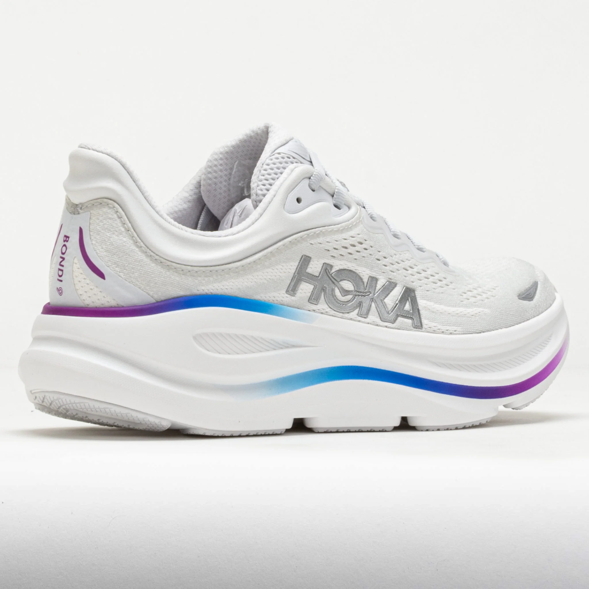 HOKA Bondi 9 Women's Cosmic Grey/White