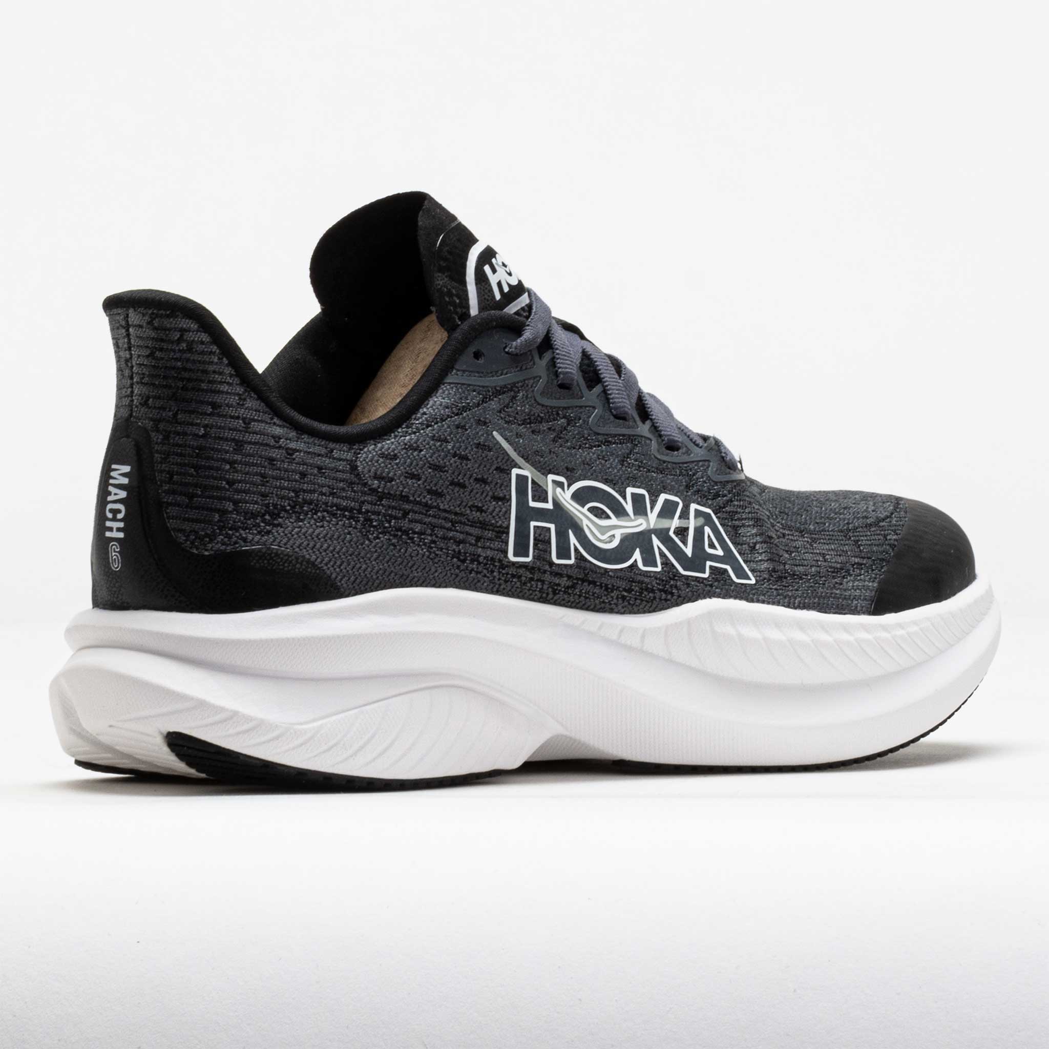 HOKA Mach 6 Junior Black/White