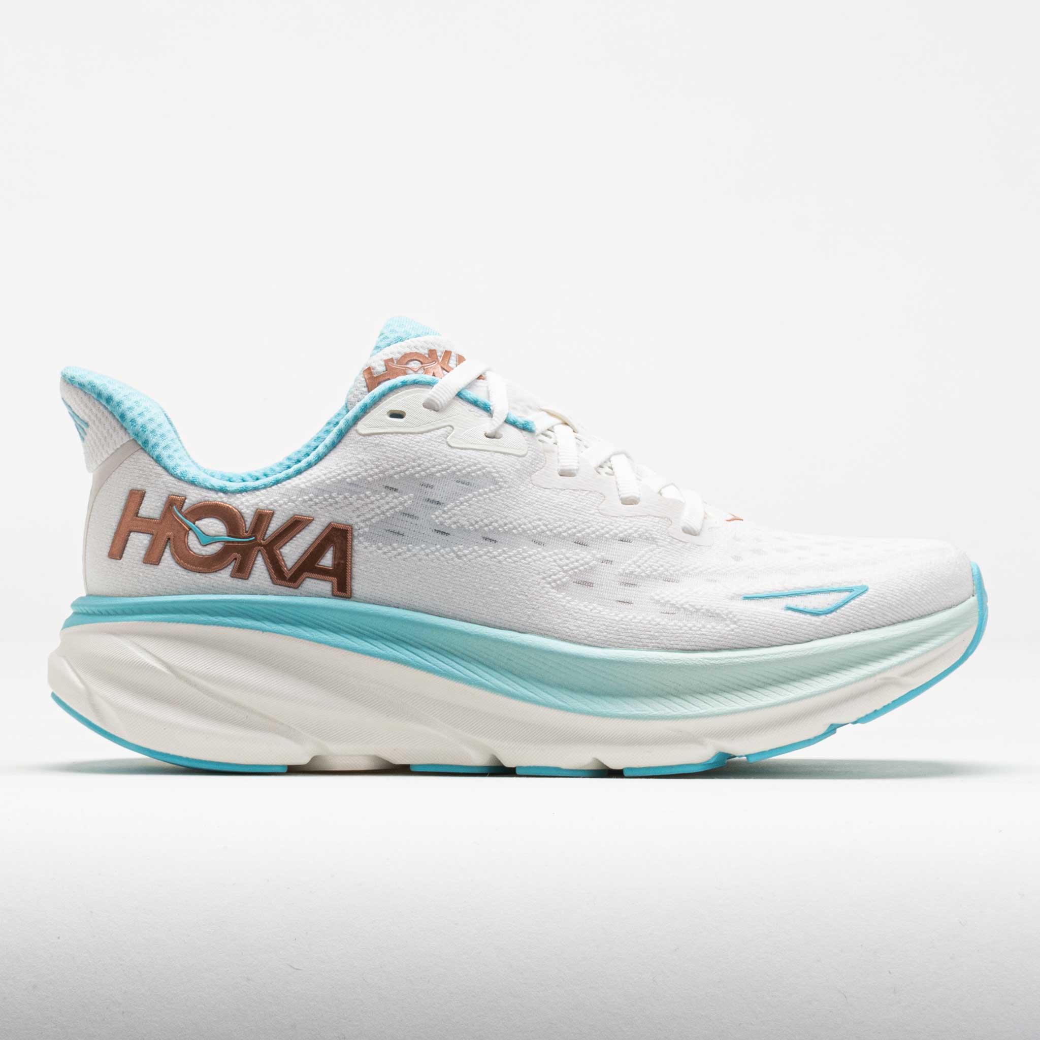 HOKA Clifton 9 Women's Frost/Rose Gold