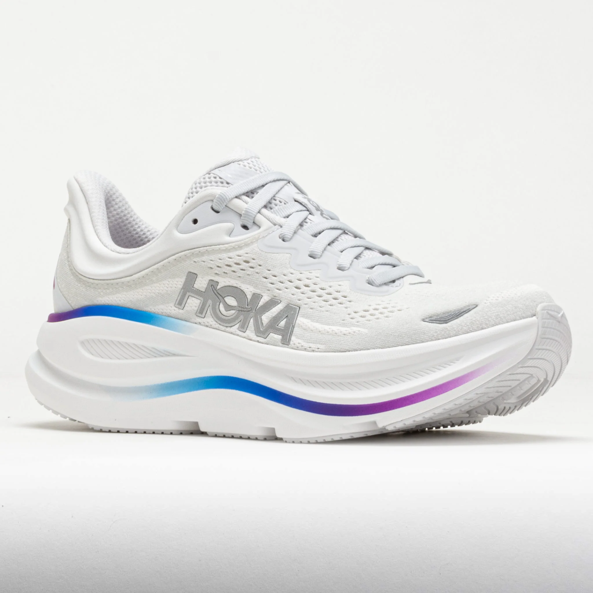 HOKA Bondi 9 Women's Cosmic Grey/White
