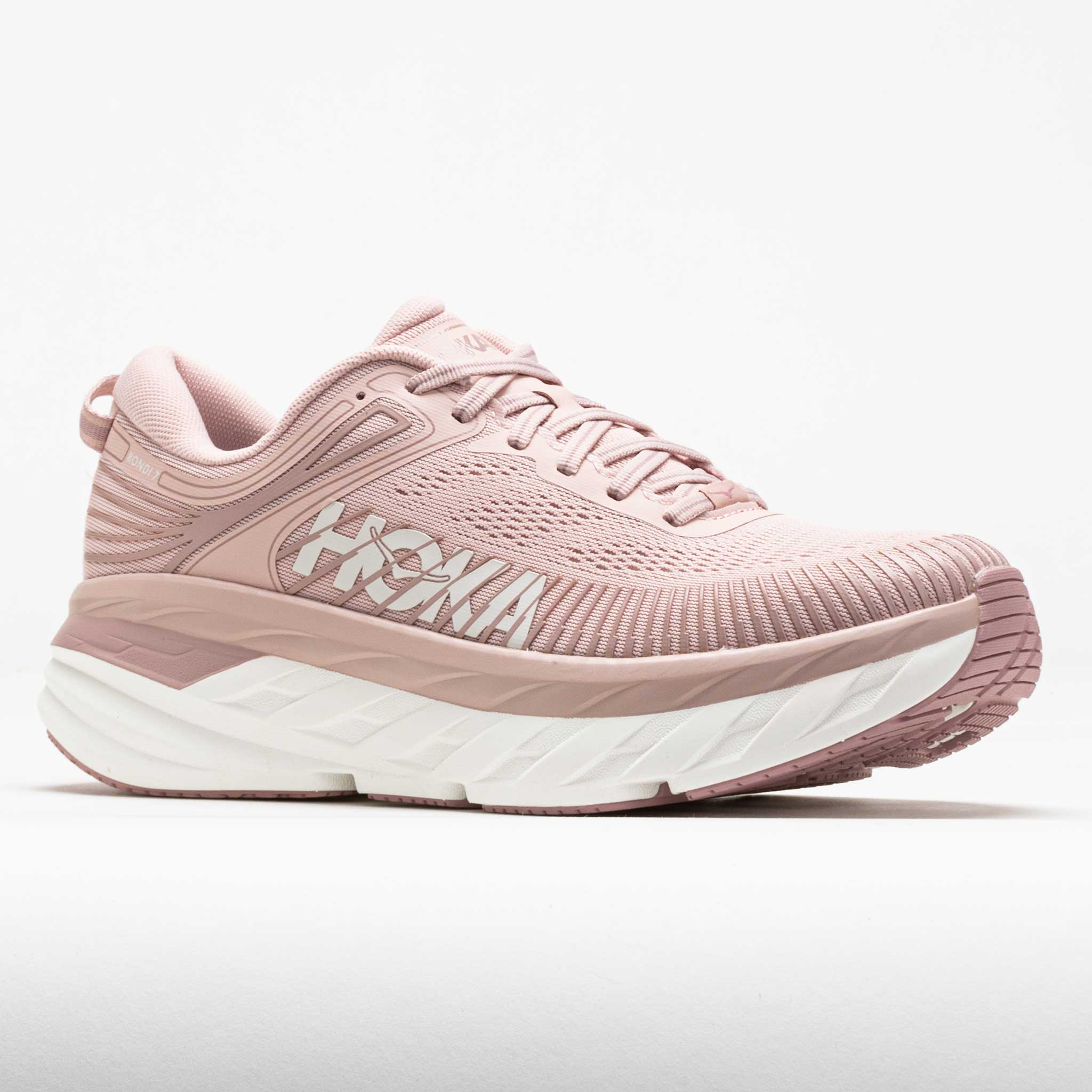 HOKA Bondi 7 Women's Peach Whip/White