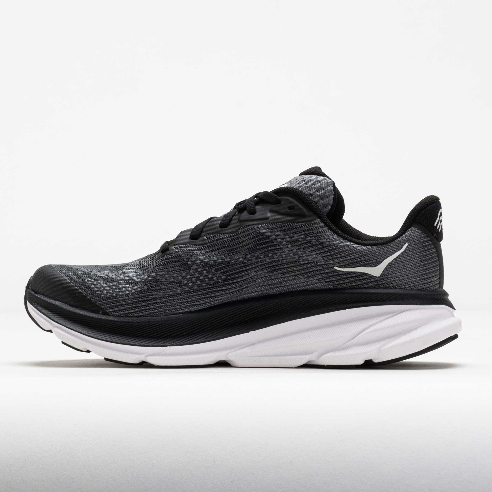 HOKA Clifton 9 Junior Black/White