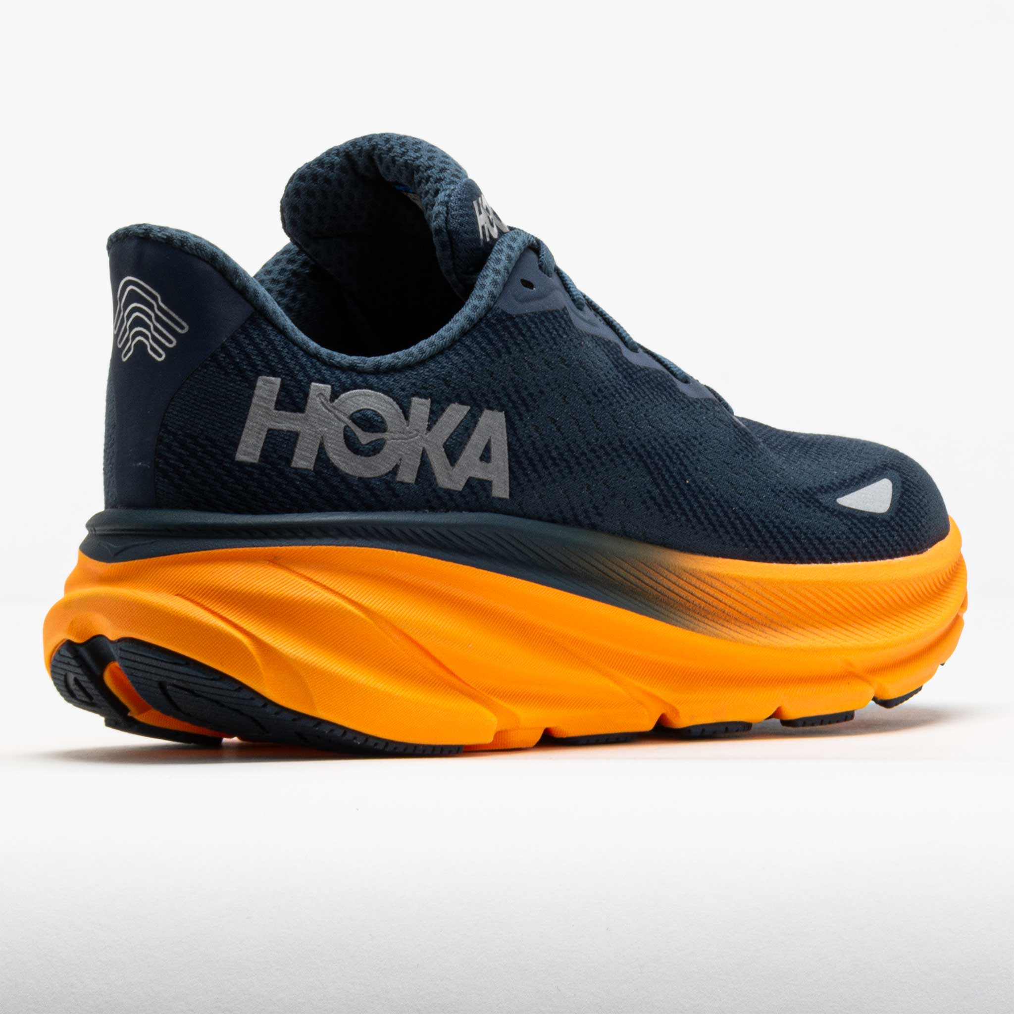 HOKA Clifton 9 GTX Men's Stormy Skies/Orange Zest