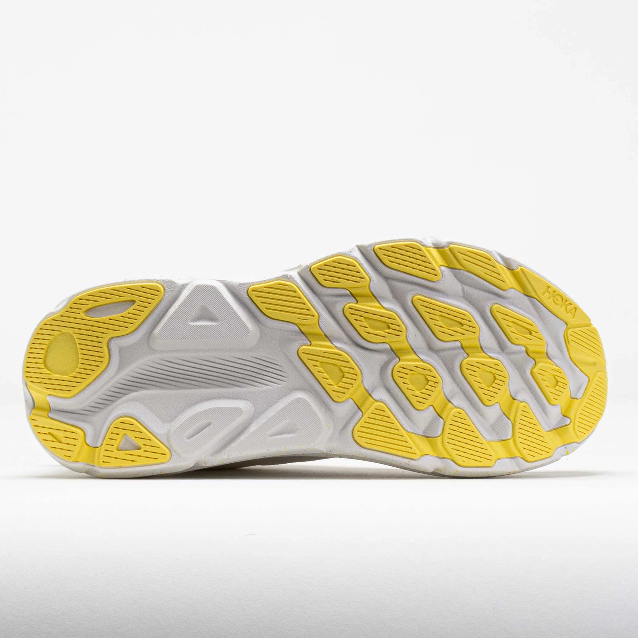 HOKA Clifton 9 Women's White/Lemonade
