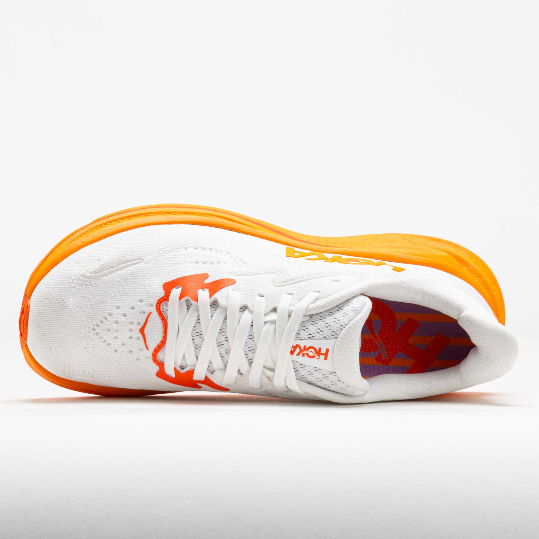 HOKA Clifton 10 Women's Frost/Orange Zest