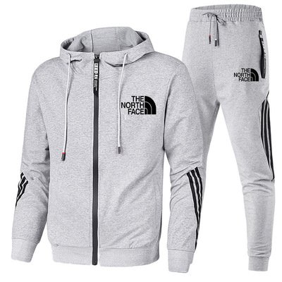 Fashion zip-up top hoodie + Trendy Sports Pants