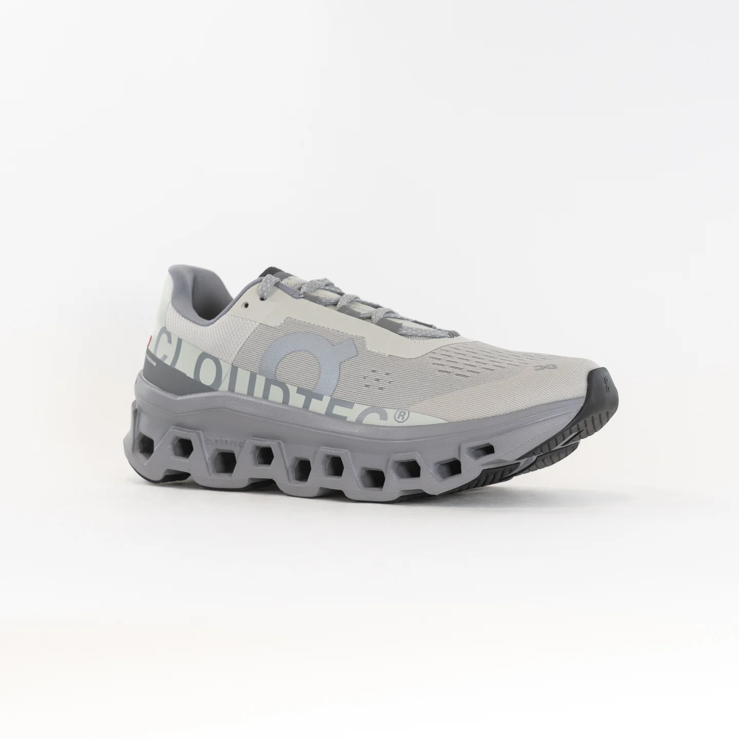 On Cloudmonster (Men's) - Ice/Alloy