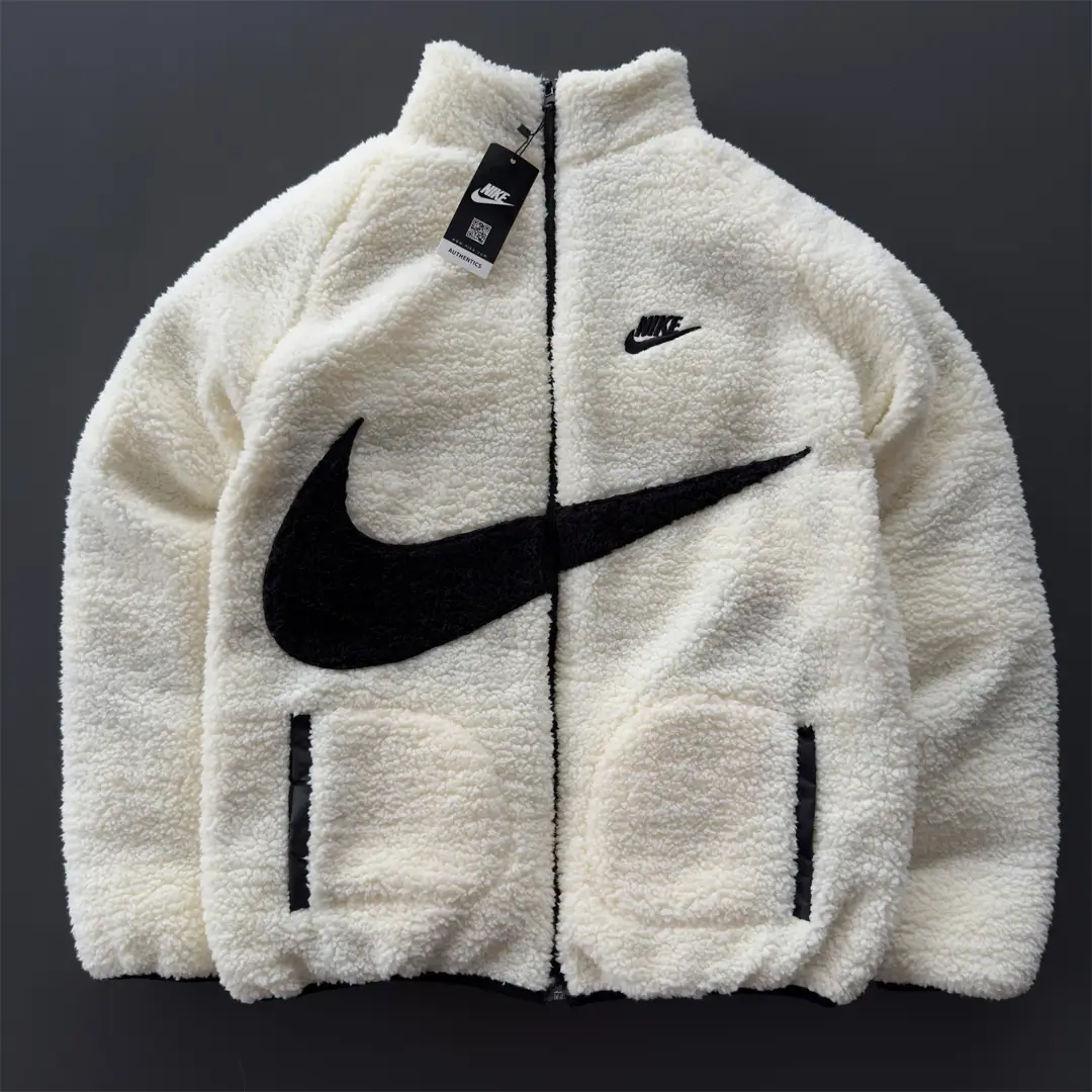 Nike stand-up collar warm jacket (Reversible)