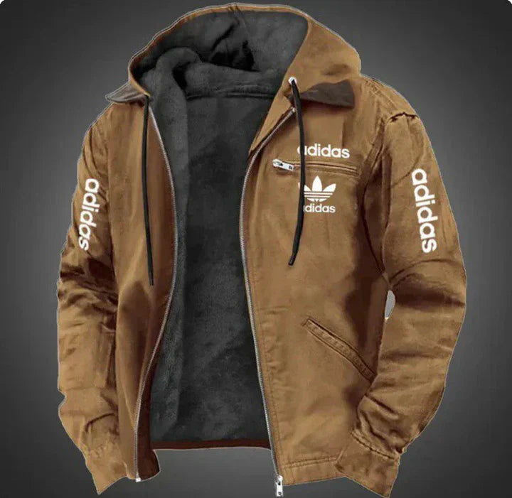 Adidas Men's Fleece Hooded Jacket 2025